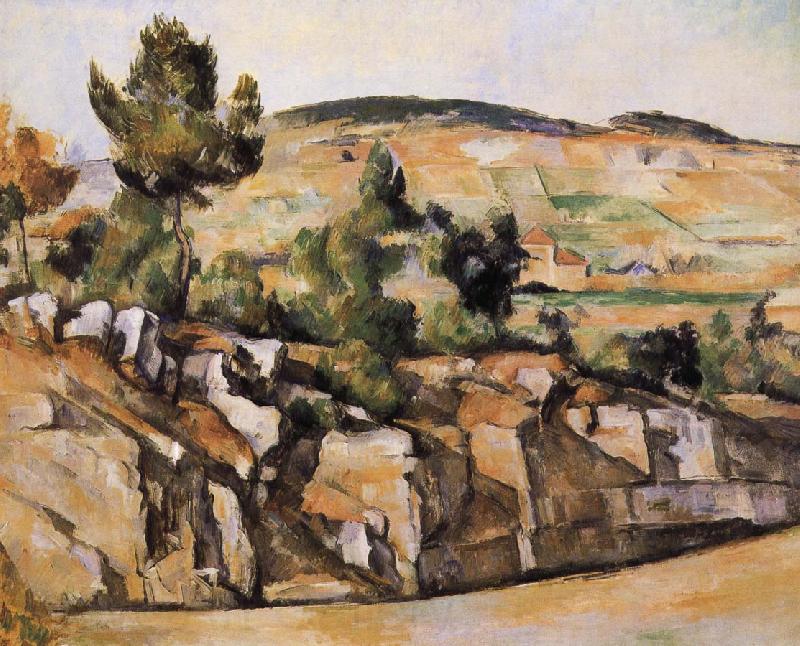Paul Cezanne Provence mountain France oil painting art